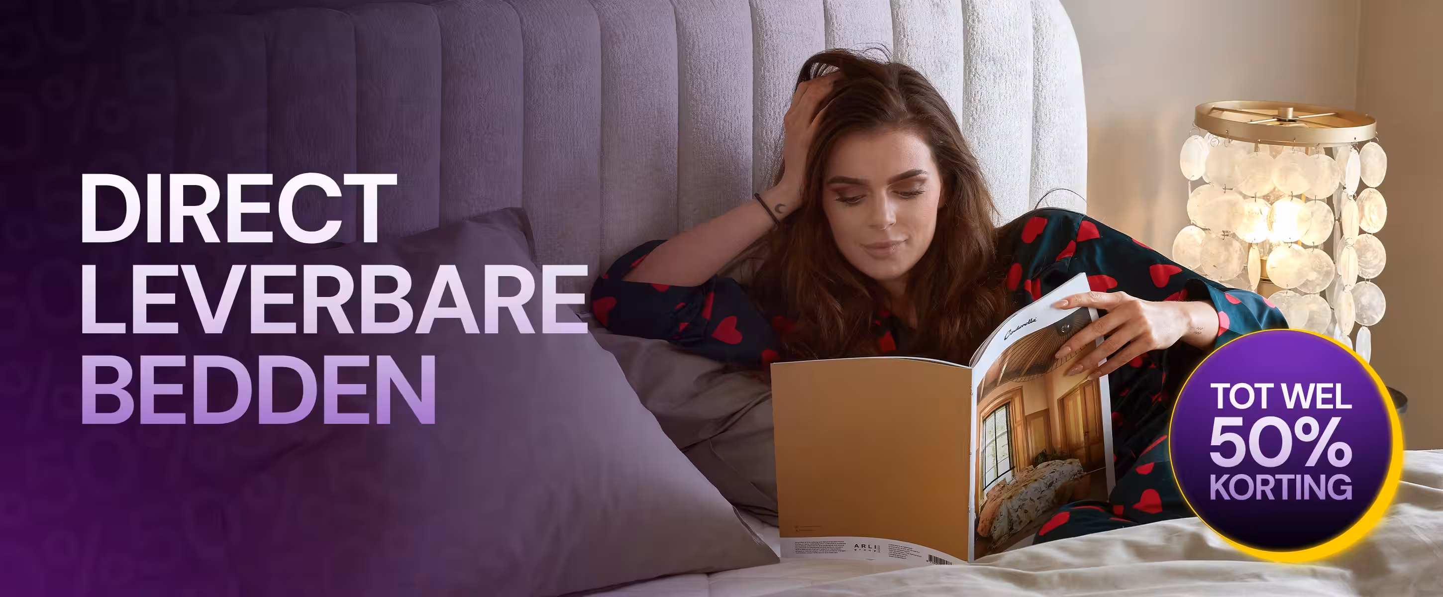 Direct Leverbare Bedden – 50% Kortingsactie