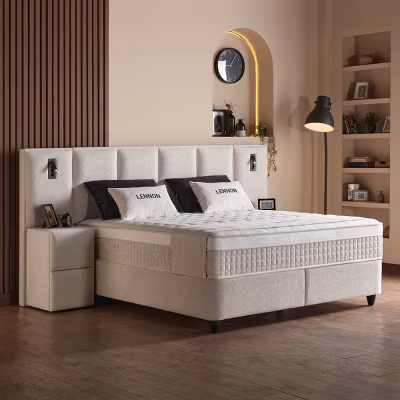 Boxspring met opbergruimte Lennon