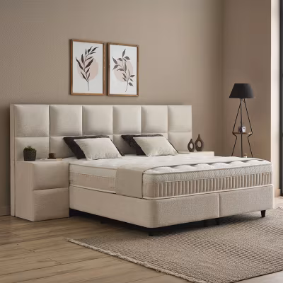 Boxspring met opbergruimte Conso