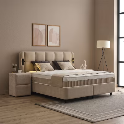 Boxspring met opbergruimte Calma