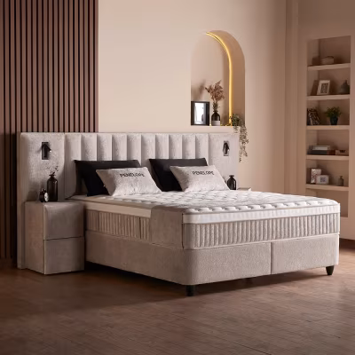 Boxspring met opbergruimte Penelope