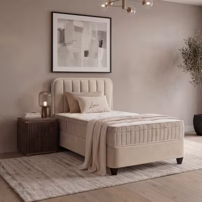 1 Persoons Boxspring met opbergruimte Liona
