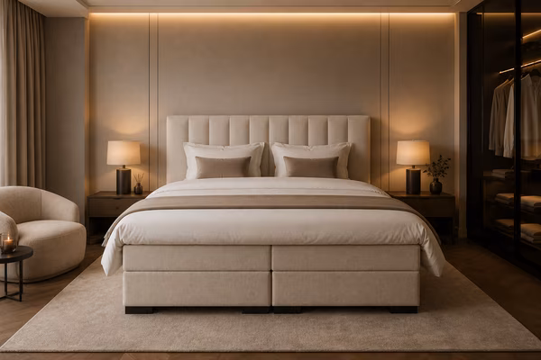 Hoe richt je een luxe hotel-slaapkamer in?